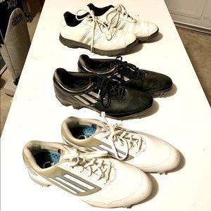 BUNDLE!  3 pairs of Adidas Golf Shoes